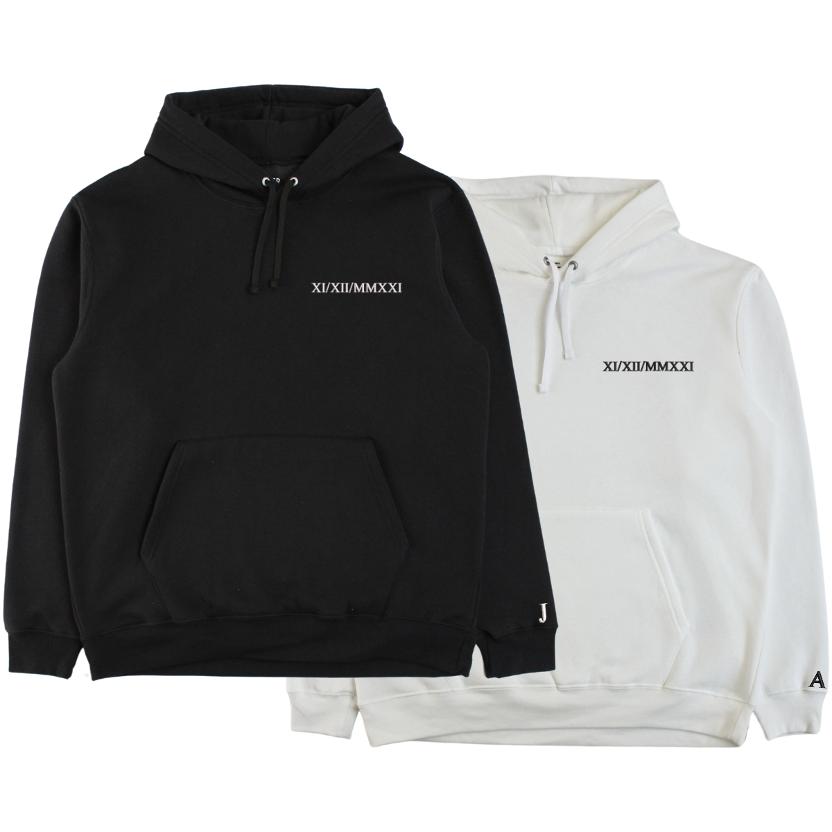 Combo Hoodies con Fecha Personalizada