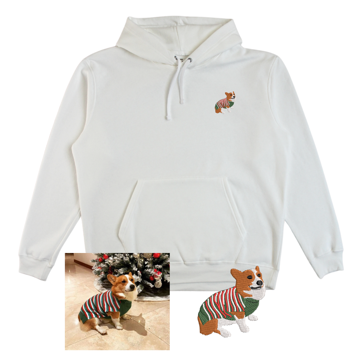 Hoodie personalizada de mascota