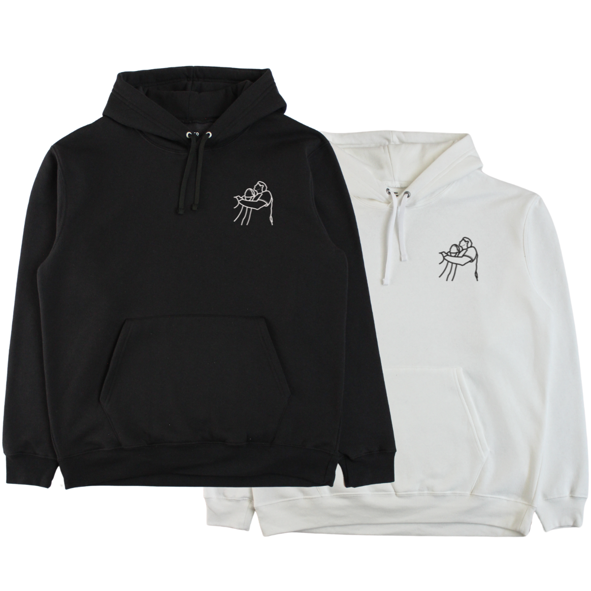 Combo Hoodies Outline de Imagen Personalizada