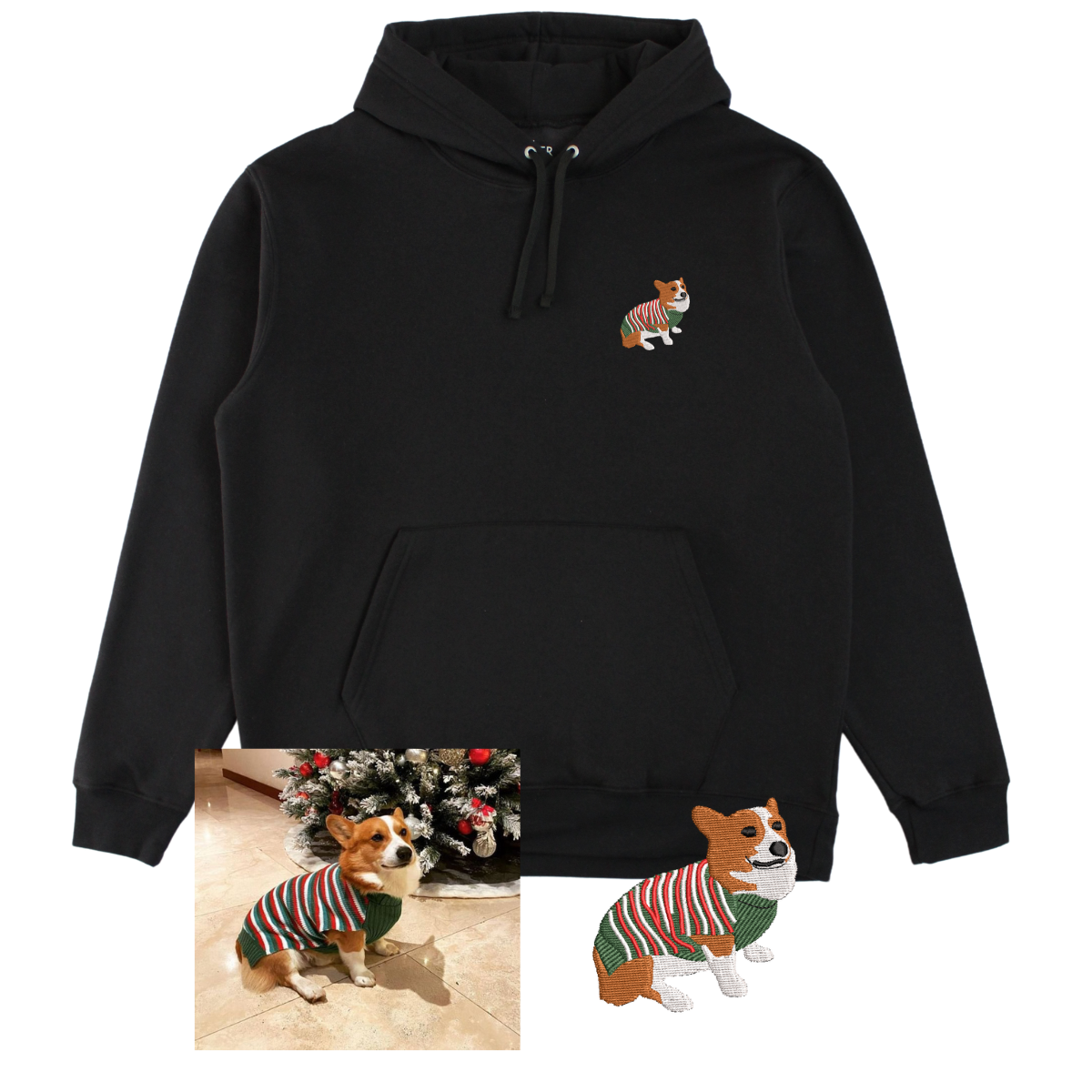 Hoodie personalizada de mascota